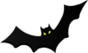 Halloween Bat Silhouette Clip Art